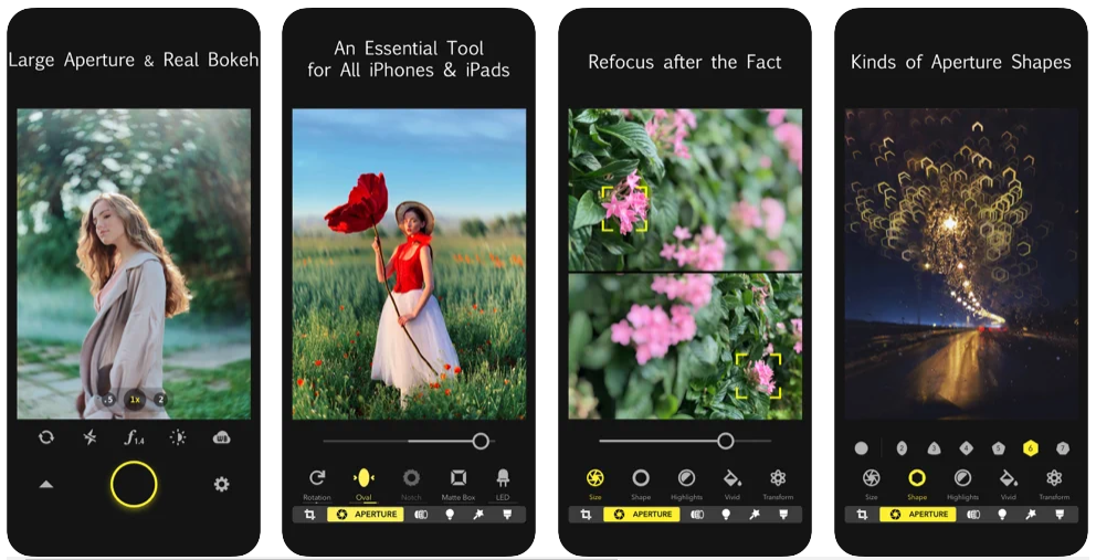 Description. After recording videos, use a professional video editor and focus. Focos is a significant step forward in computational photography and light-field photography, delivering DSLR-style images to your iPhone and iPad Pro.