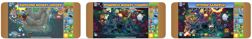 Bloons TD 6 is a tower defense game for the iPhone and iPad. The Smash Hit Tower Defense Game Bloons TD 6 IPA apps is a smash hit tower defense game.