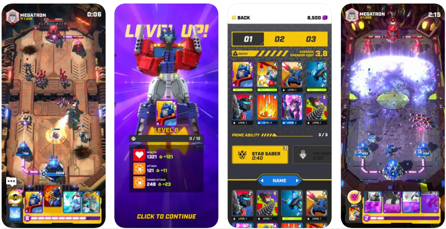 Transformers: Tactical Arena is a straightforward online strategy game that focuses on… It is compatible with iOS, iPadOS, macOS, and tvOS devices. Transformers: Tactical Arena is a new real-time PvP game that will be available on Apple Arcade on November 5th.