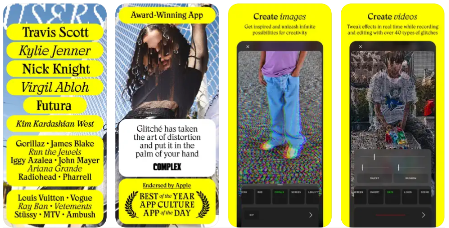 Glitché is an award-winning editor and an ideal NFT-art tool, featuring glitch-filters based on random data that cannot be recreated. Glitché is a Photo & Video app that is both free and useful.