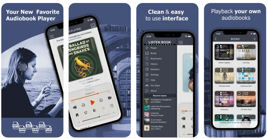 Download the most recent version of ListenBook Pro: book player app [2022] for your iPhone or iPad tablet. Call ListenBook Pro for faster customer service, support/help, pricing information, and more.