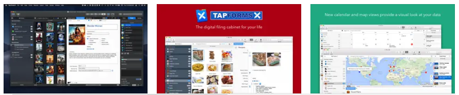 Tap Forms is a very powerful organizational tool that will help you keep track of all the important information in your life. Tap Forms allows you to organize everything in one place - secure, searchable, and accessible on your Mac (iOS + Apple Watch app sold separately).