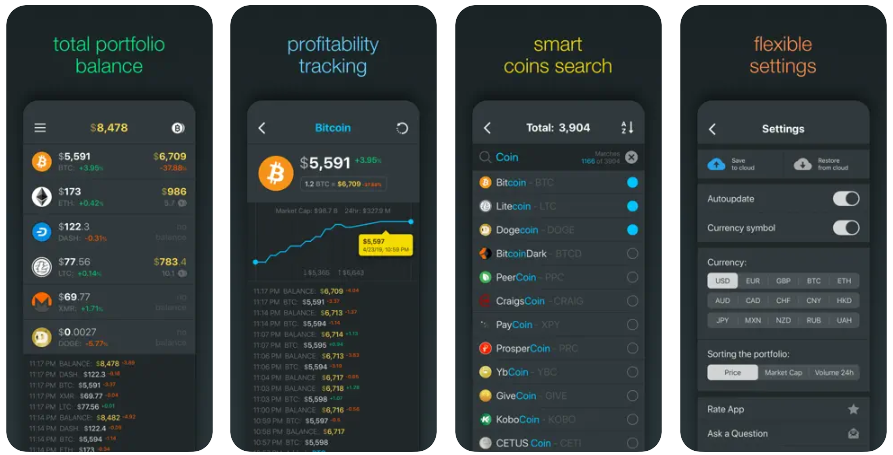 Set widgets and alerts to monitor live crypto price and portfolio statistics. Do you have cryptocurrency in multiple exchanges and wallets? Sync them with CoinStats to track and manage them all in one place.