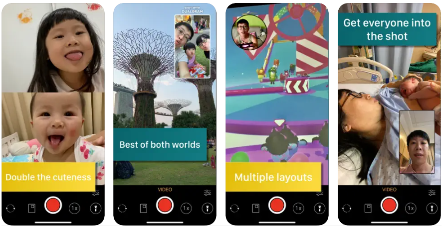 Dualgram Pro: Film both sides APK can be downloaded and installed on Android. On the iOS Store, you can view the daily app ranking, rank history, ratings, features, and reviews of top apps like Dualgram Pro: Film both sides.