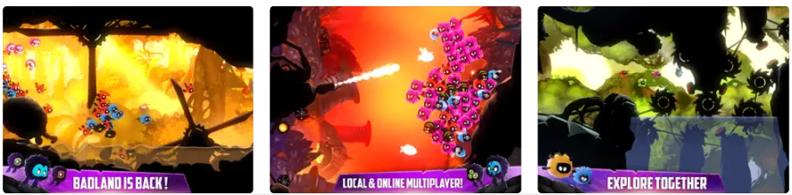 A new BADLAND game with ONLINE MULTIPLAYER has been released! Play with your friends and family or explore the atmospheric world on your own! HypeHype's latest game, Badland Party, builds on the previous two endless runners.