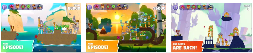 Download Angry Birds Reloaded is now available. In a new puzzle game with a gameplay style never before seen in an Angry Birds game, life is a bubble-popping dream. View the game.