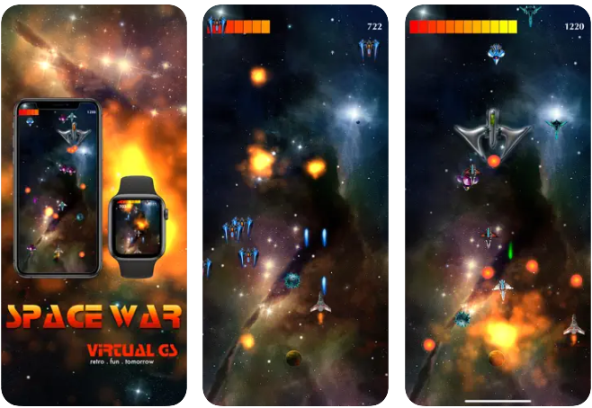 Space War is a popular space arcade game for smartphones running iOS, Android, Wear OS, Apple Watch, Samsung Galaxy Watch, and Java ME. Download Space War GS mod app [2022] for Windows PC Laptop / Desktop or Mac Laptop. Space War is an iPhone, iPad, and Apple Watch space arcade game!