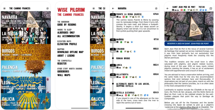 Hello there, Pilgrims! I bought the Wise Pilgrim app about 5 years ago. This is an excellent small book that covers every aspect of the Camino Frances.