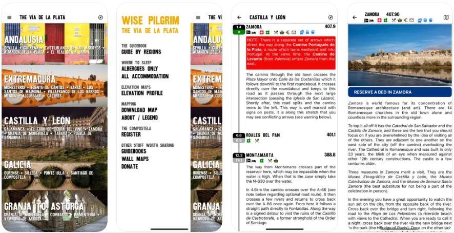 The Via de la Plata is the least traveled route, with only about 3% of pilgrims arriving in Santiago de Compostela coming from it. I'm very pleased with the new Wise Pilgrim - Via de la Plata edition.