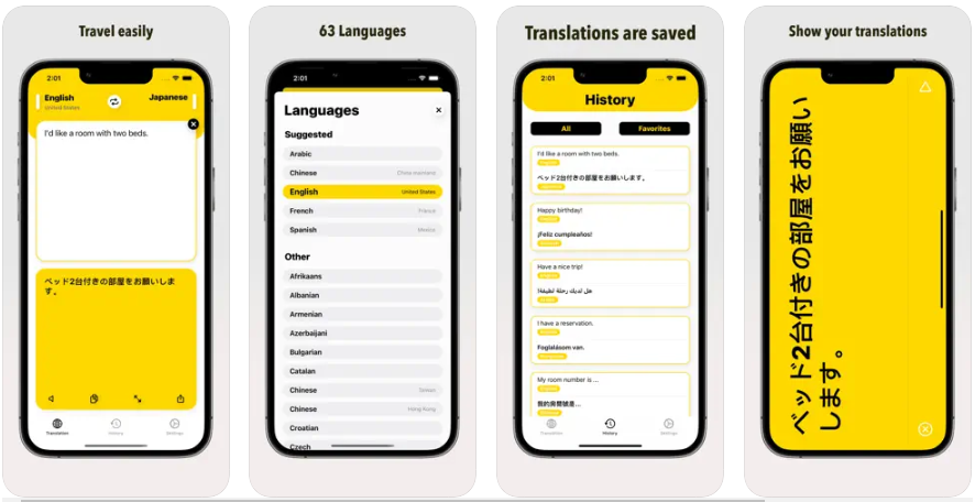 Get Travel Translator! and enjoy it on your iPhone, iPad, or iPod touch. Stepes Tourism Translations Accurate Aviation Translations for the Best International Traveler Experience Premier Travel Translation Services in 100 Languages.