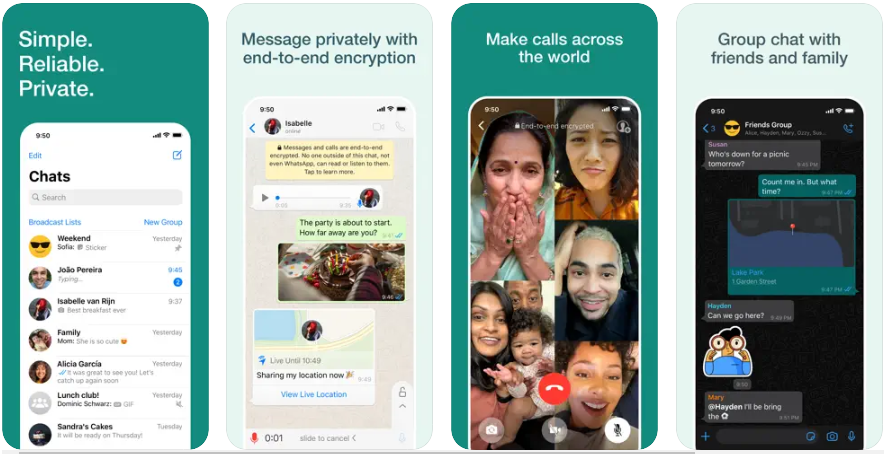 WhatsApp Messenger - We're all familiar with this program. WhatsApp Messenger IPA File for iPhone is a FREE chat and video messaging software from Facebook.